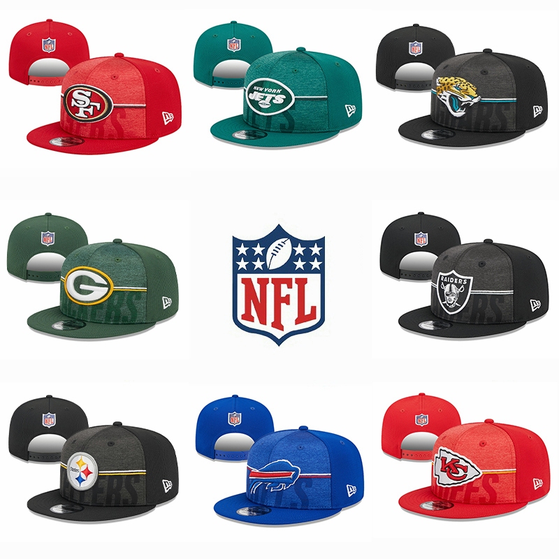 Nón Snapback Thời Trang Hip Hop Chất Lượng Cao NFL Raiders Eagles Team 2023