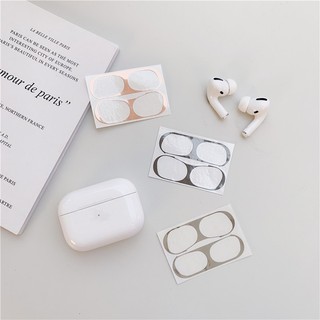 Miếng dán chống bụi cho hộp sạc tai nghe Airpods 1 2 Pro tiện dụng