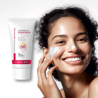 Laikou Kem Chống Nắng spf50 pa + + + Làm Sáng Da 50g 99.6% niacinamide