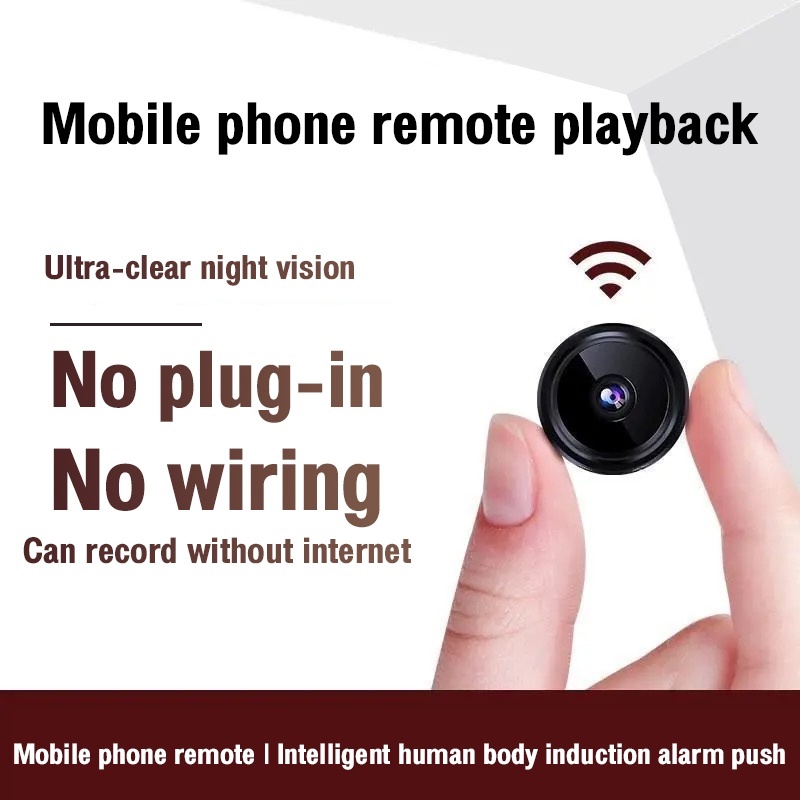 Camera Ẩn Ngoài Trời Cho Điện Thoại Di Động wifi hd Tầm Nhìn Ban Đêm