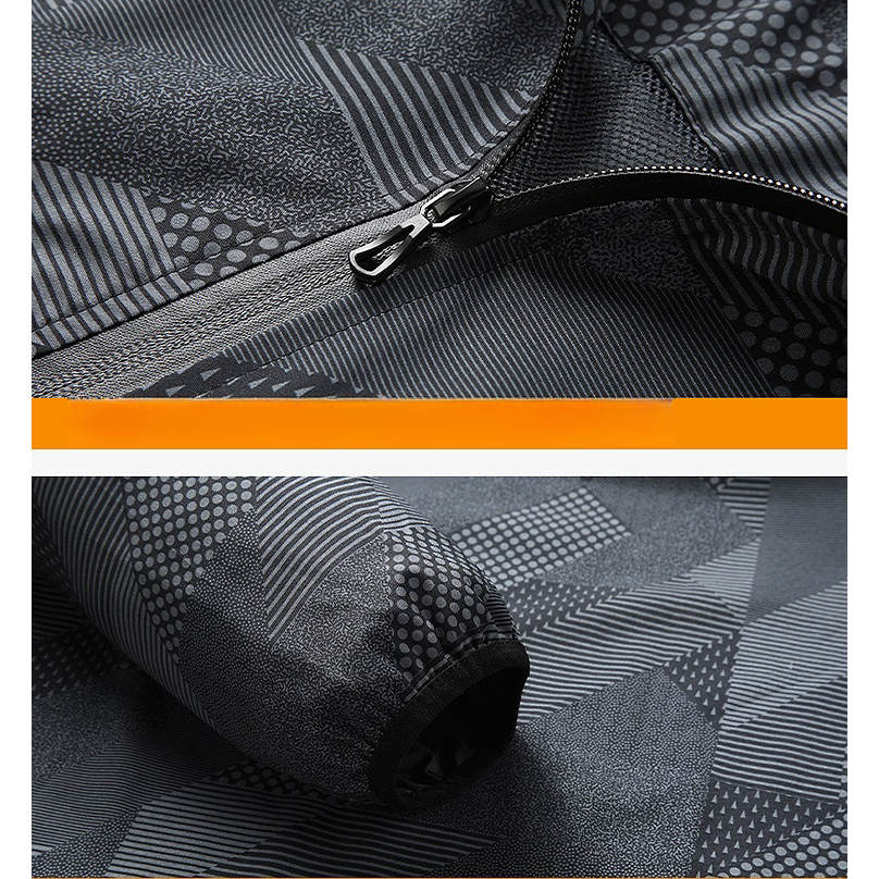 Áo Khoác Thể Thao Ngoại Trời Mùa Xuân Thu Nam Giới - Mỏng, Nhanh Khô, Chống Gió