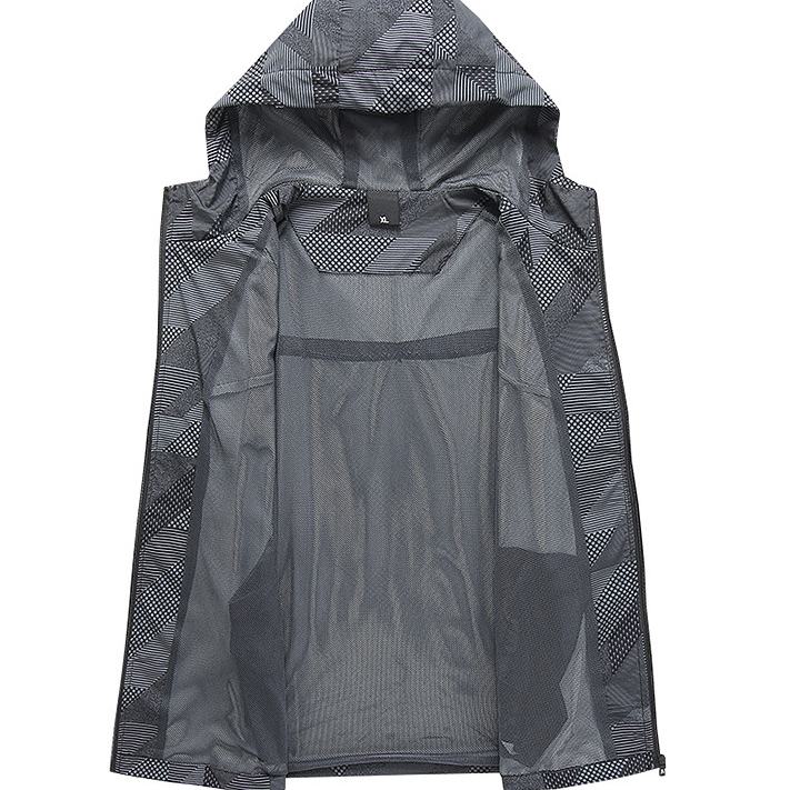 Áo Khoác Thể Thao Ngoại Trời Mùa Xuân Thu Nam Giới - Mỏng, Nhanh Khô, Chống Gió