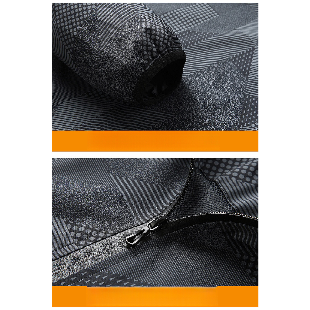 Áo Khoác Thể Thao Ngoại Trời Mùa Xuân Thu Nam Giới - Mỏng, Nhanh Khô, Chống Gió