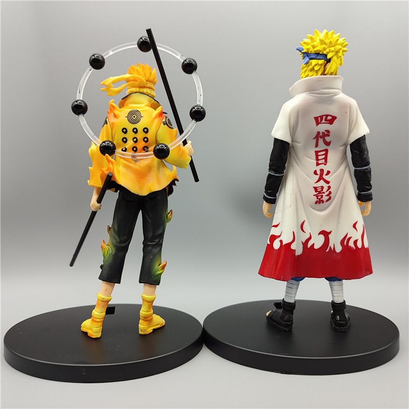 Mô Hình Nhân Vật namikaze minato uzumaki naruto 18cm Bằng pvc Để Bàn Trang Trí
