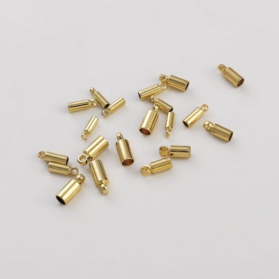 Beadia Bộ 4 Khóa Mạ Vàng 14k Kích Thước 3.5x9mm Dùng Làm Trang Sức diy