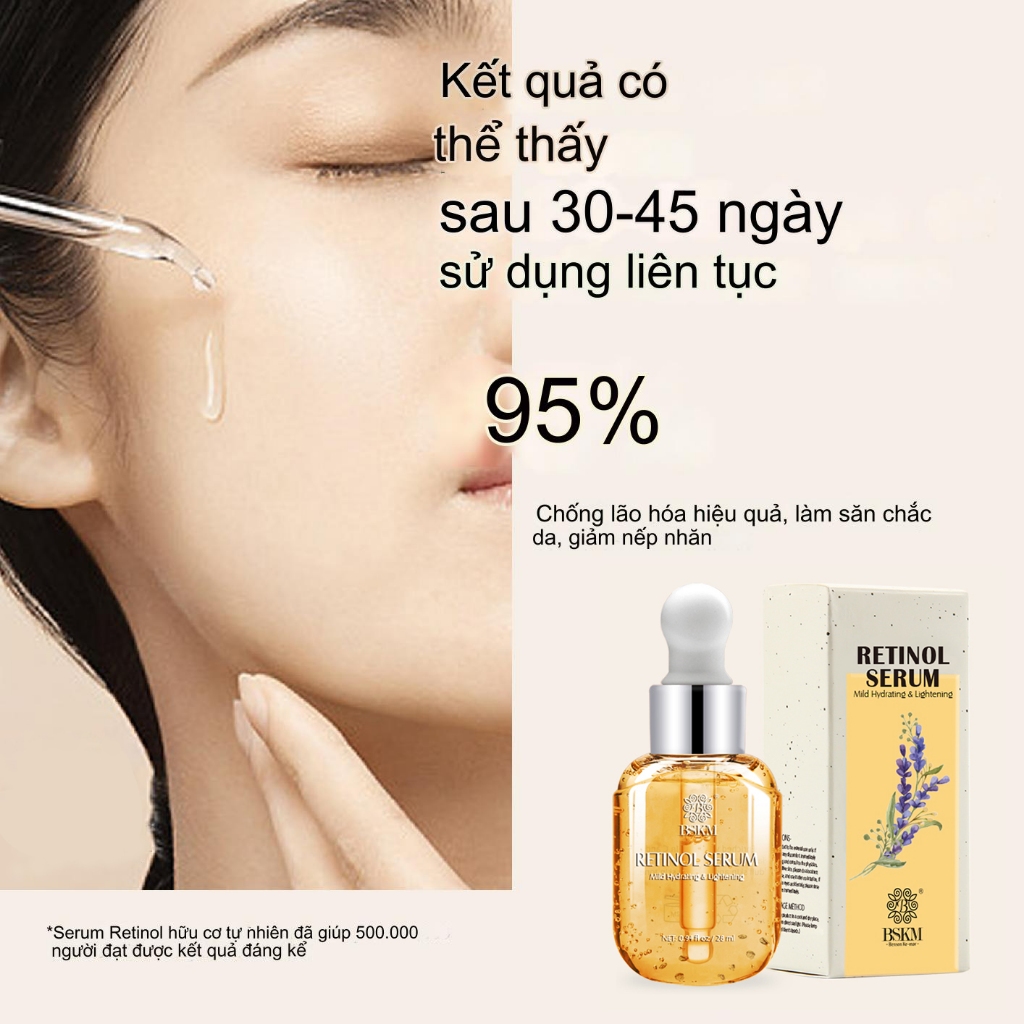 BSKM Serum Vitamin C + Serum Retinol Làm Trắng Chống Lão Hóa Làm Sáng Da 0.94fl oz / 28ml
