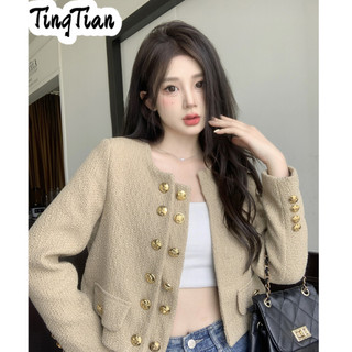 áo khoác TINGTIAN WJK23B0WWU 48Z231128 thời trang Hàn Quốc dễ thương