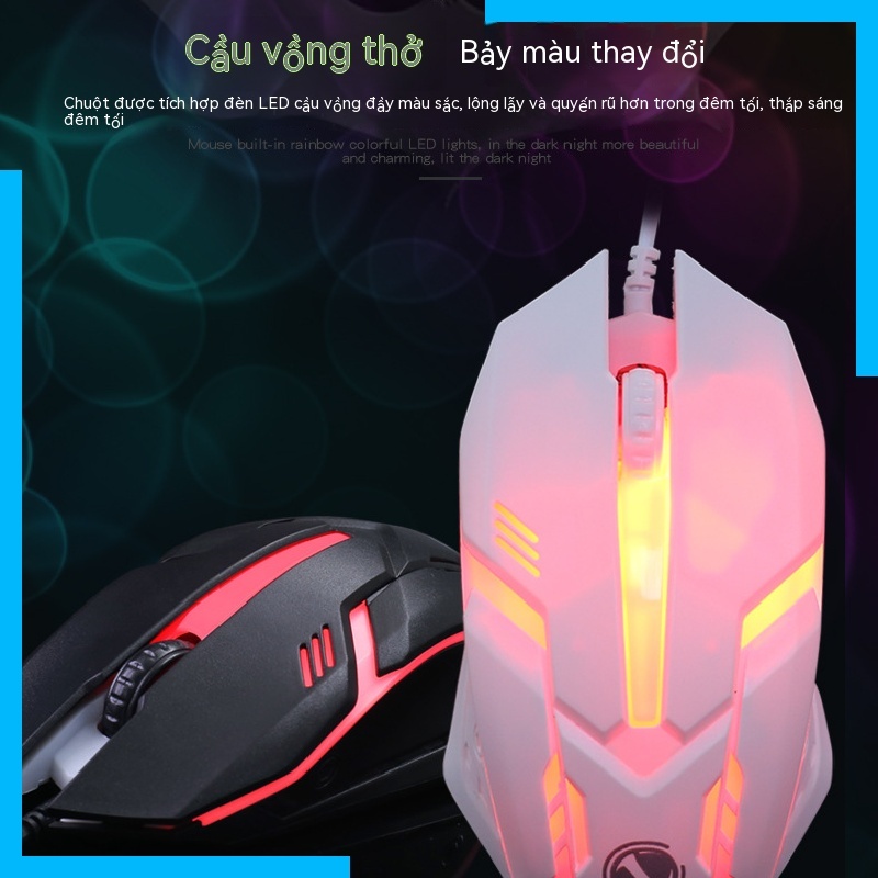 Bộ Bàn Phím Và Chuột Chơi Game Có Dây gtx300