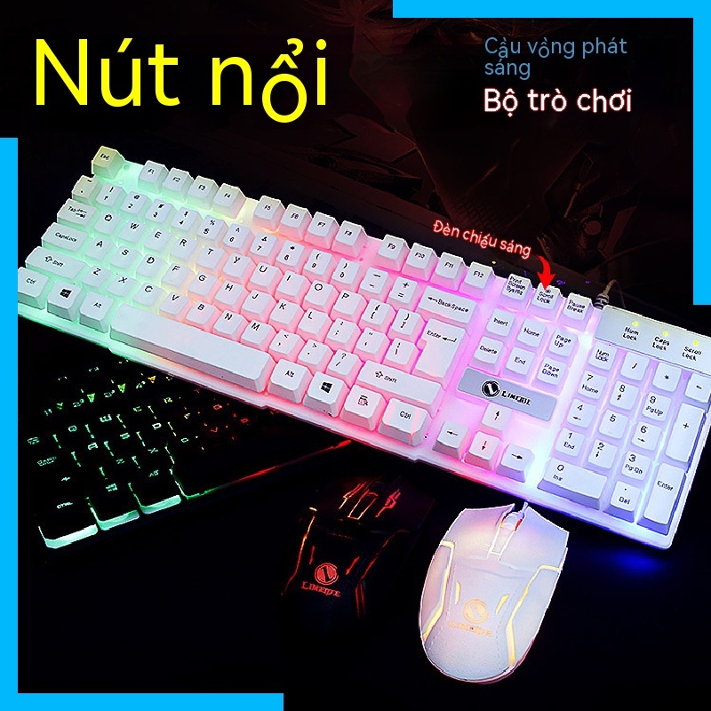 Bộ Bàn Phím Và Chuột Chơi Game Có Dây gtx300