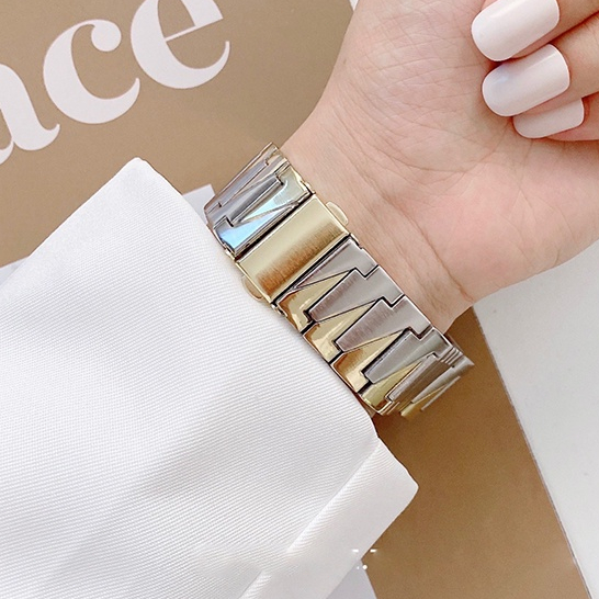 Dây Đeo Thay Thế Bằng Thép Không Gỉ 49mm 8 7 41mm 45mm Cho Apple Watch