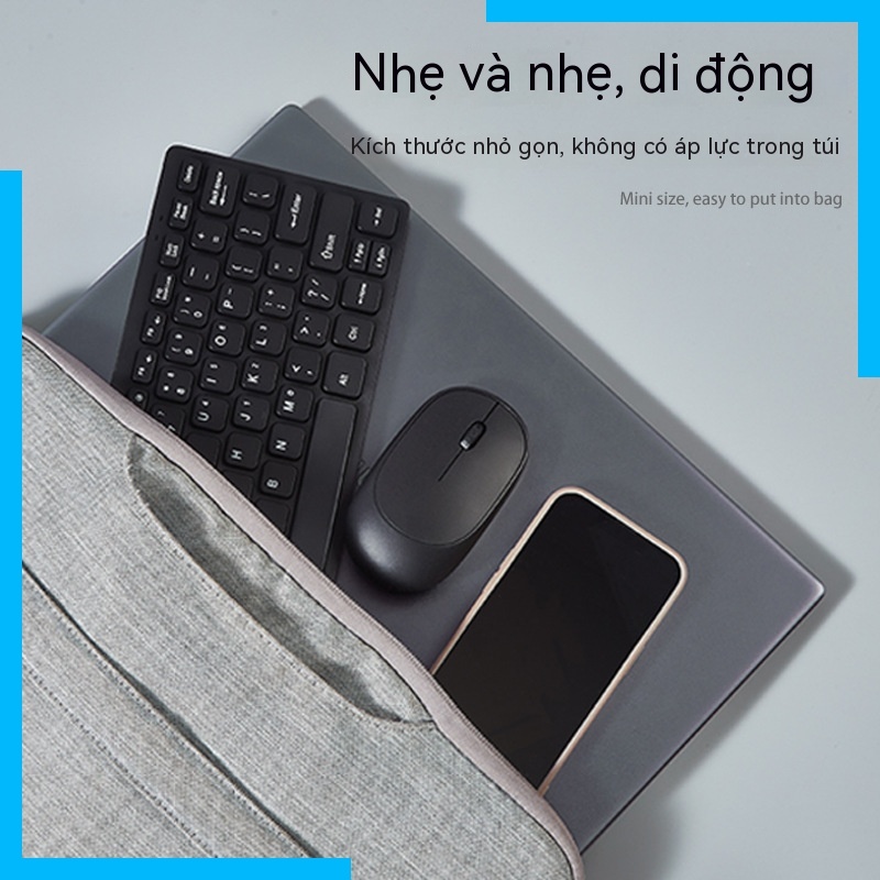 Bộ Bàn Phím Và Chuột Không Dây 2.4g 78 Phím