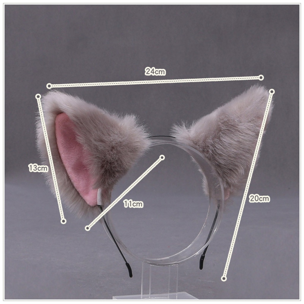 Băng Đô Tai Thú Bông Đáng Yêu Hóa Trang anime / cosplay