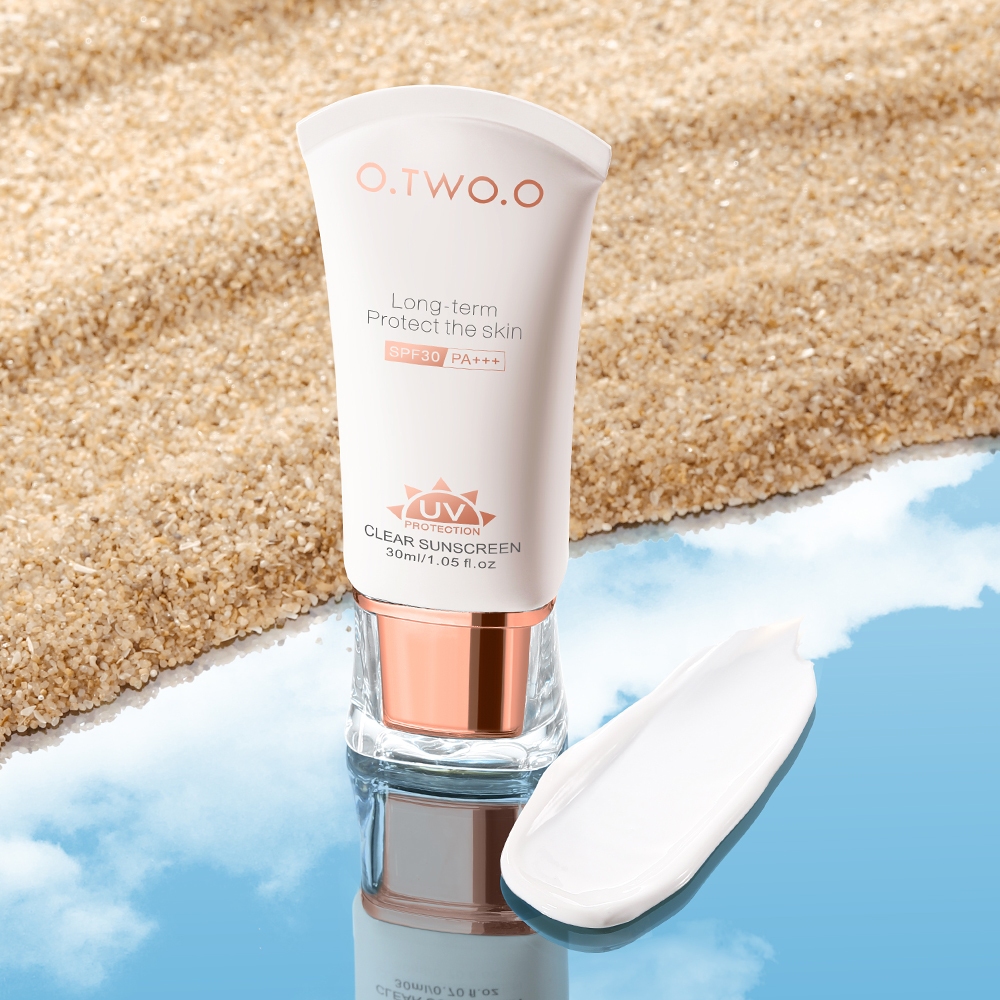 Kem Chống Nắng O.TWO.O kem chống nắng dưỡng ẩm Dưỡng trắng chống tia UV SPF50 PA + + + + Làm mới kem chống nắng vật lý không dầu 30g