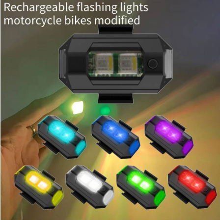 Đèn led Nhấp Nháy Cảnh Báo Hình Máy Bay Kèm Sạc usb Tiện Dụng