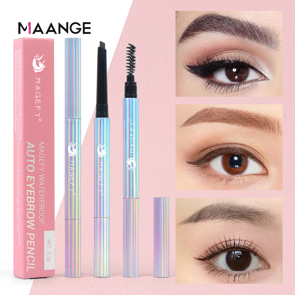 Bút kẻ lông mày MAANGE tùy chọn bền màu lâu trôi chống thấm nước