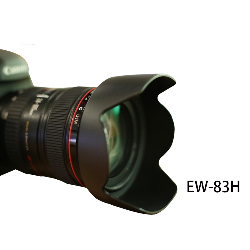 Ew-83h Camera Lens Hood Cho Canon EF 24-105mm f / 4L IS USM Lens Camera 5D2 / 5D3 / 5D4 / 5DS / 6D2 / 7D2 / 70D / 80D / 90D / Phụ Kiện 77mm