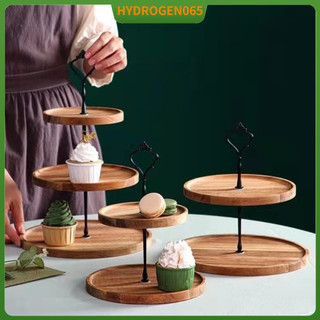 Khay Gỗ Trưng Bày Món Tráng Miệng Đứng Hydrogen065