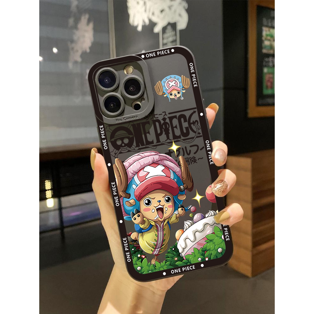 Bao Da Điện Thoại Viền Vuông In Hình luffy one piece Cho poco x4 pro x5 m4 m3 pro 5g x3 nfc gt f3 c55 f5 m5s Ốp