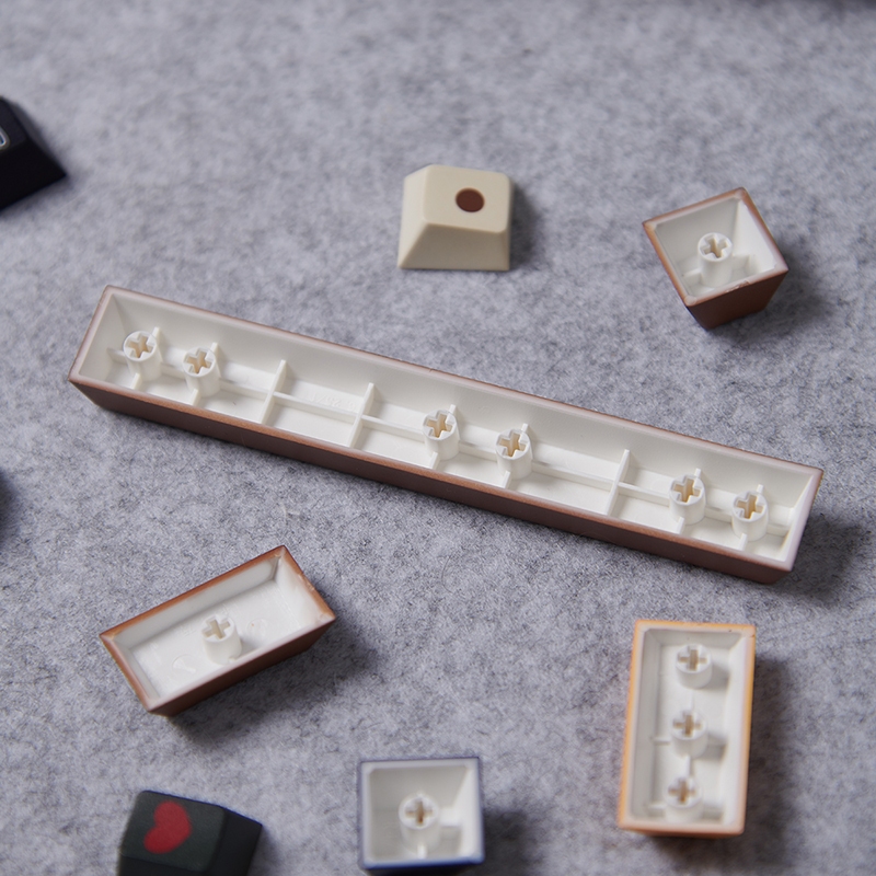 Yongnuo Bộ Mũ Và Màu Nhuộm Nhiệt pbt Nhuộm Màu cherry profile Không Gian retro Cho Bàn Phím Cơ