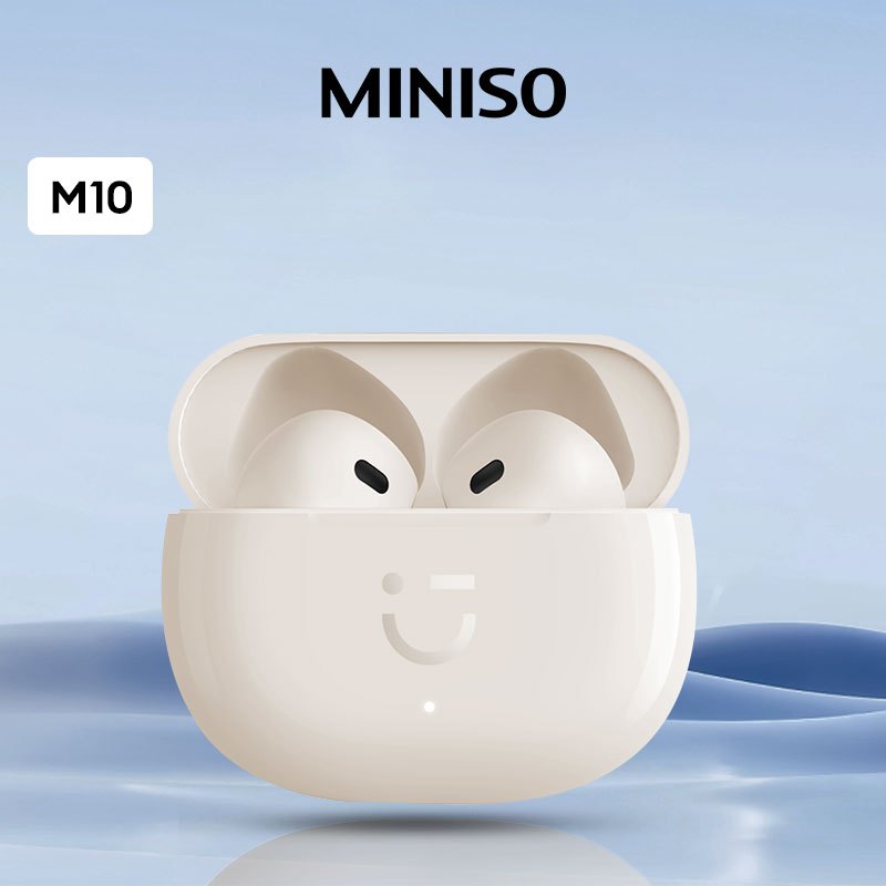 Tai nghe bluetooth không dây miniso m10 tai nghe chơi game có độ trễ thấp tai nghe âm thanh nổi hifi khử tiếng ồn thông minh với micrô