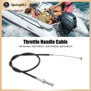Dây ga ngoài 63610-96321 65cm Thích hợp cho Suzuki Outboard 2 thì DT 9.9HP 15HP【Spring061】