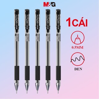 M&g bút viết bi nước bút bi mực đen ngòi 0.5mm 7mm
