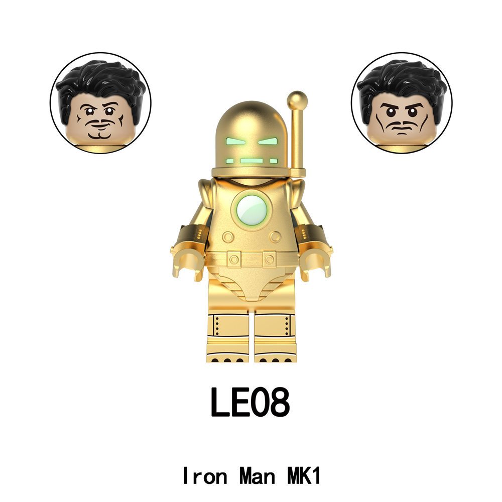 Mô Hình Đồ Chơi Lắp Ráp iron mk1 le07-09