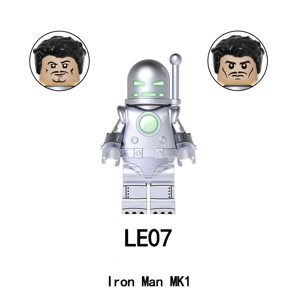 Mô Hình Đồ Chơi Lắp Ráp iron mk1 le07-09
