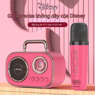 Disney Loa bluetooth Không Dây mini Tích Hợp Micro Hát Karaoke Tại Nhà