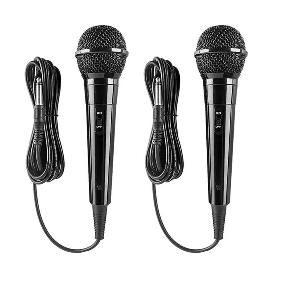 Bộ Micro Hát karaoke Có Dây 6.5mm Dài 2m Hỗ Trợ Thu Âm / Phát Trực Tiếp