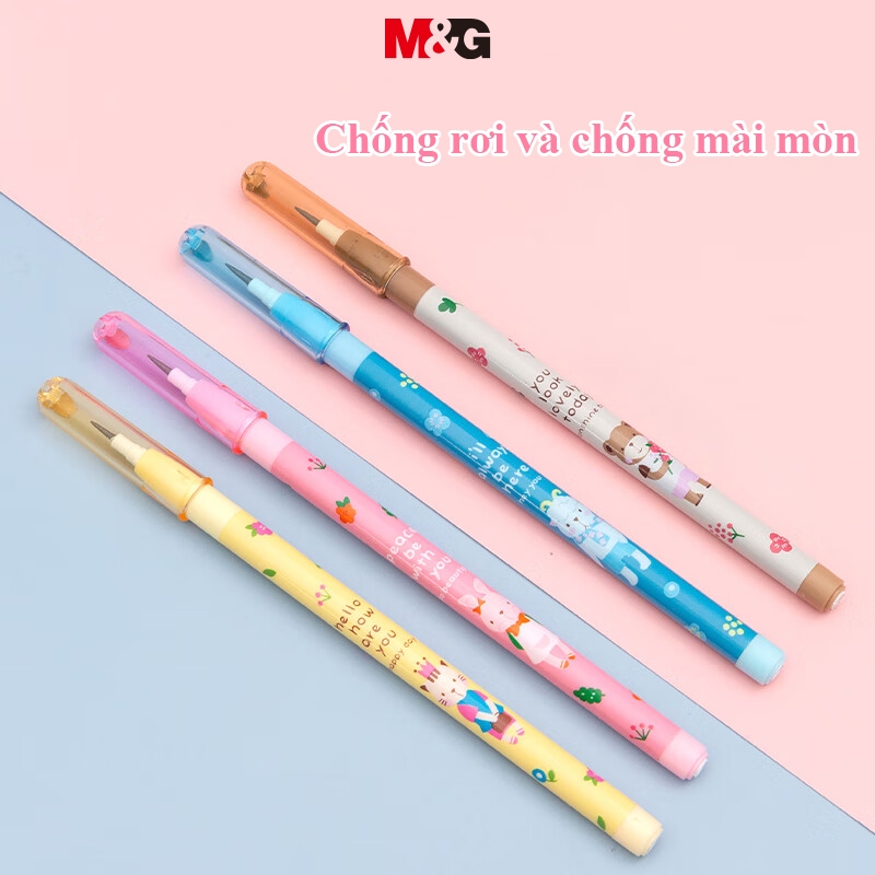 M&G Bút Chì Vẽ Hình Quả Trứng Không Gây Khó Chịu Không Đổi Màu Sắc Ngẫu Nhiên Dành Cho Học Sinh 1 Cái