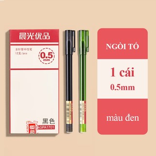 M&g bút gel bút mực gel đen ngòi 0,5mm bnib 1 cái
