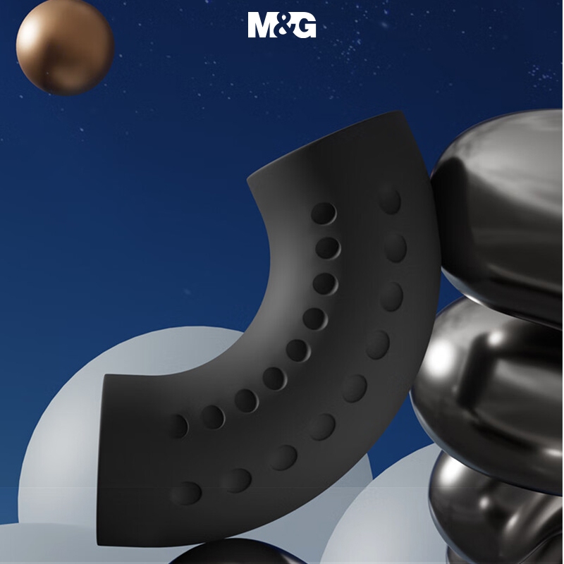 M&G Bút viết bi nước  Bút Bi Mực Đen Ngòi 0.5mm 7mm