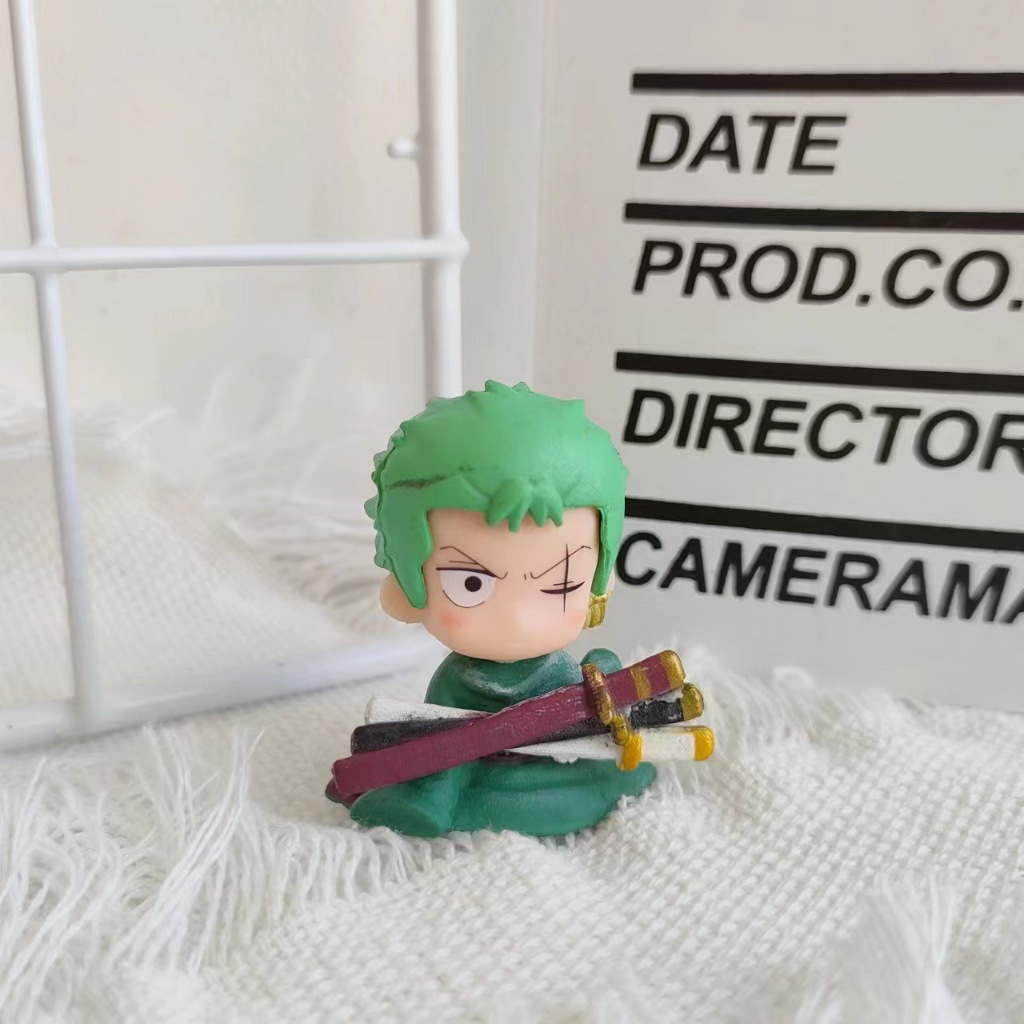 Set 4 / 6 / 10 Mô Hình Nhân Vật Phim one piece Đáng Yêu