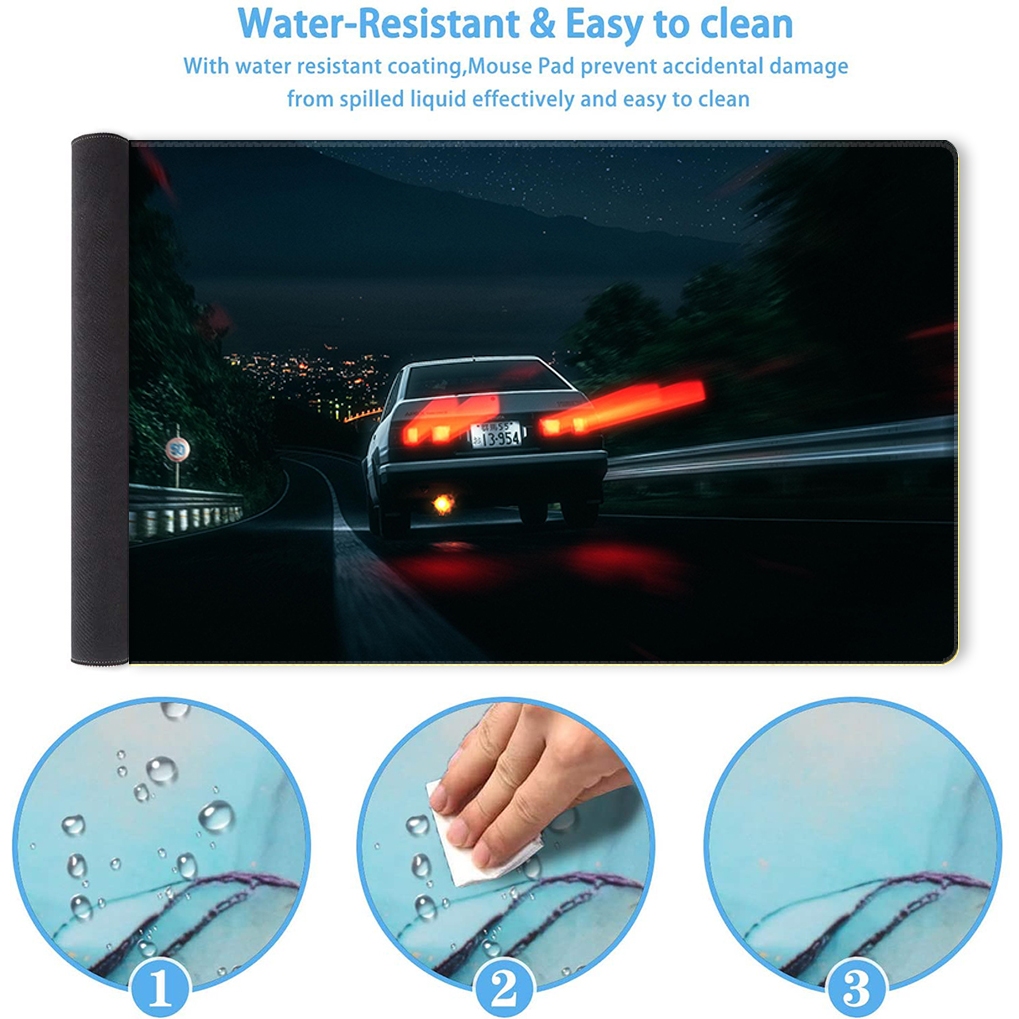 Miếng Lót Chuột Và Bàn Phím Máy Tính ae86 Hình Chữ d