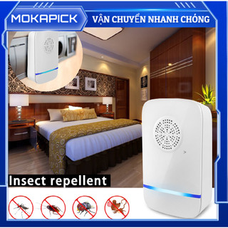 Kiểm soát dịch hại Máy đuổi siêu âm điện tử trong nhà cho muỗi Chuột Loài gặm nhấm Mokapick