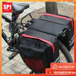 Ready in VN ✔ Túi Đựng Đồ Dùng Đôi Gắn Yên Sau Xe Đạp Leo Núi Tiện Dụng phụ kiện đạp yên xe thể thao treo đeo
