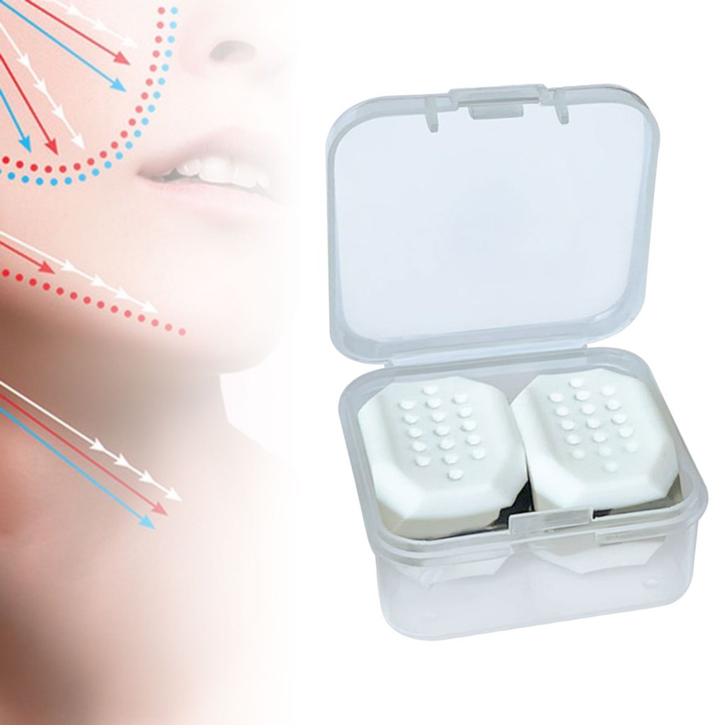 Bộ 2 Miếng silicone Tập Thể Dục Cho Hàm Cá Hàm