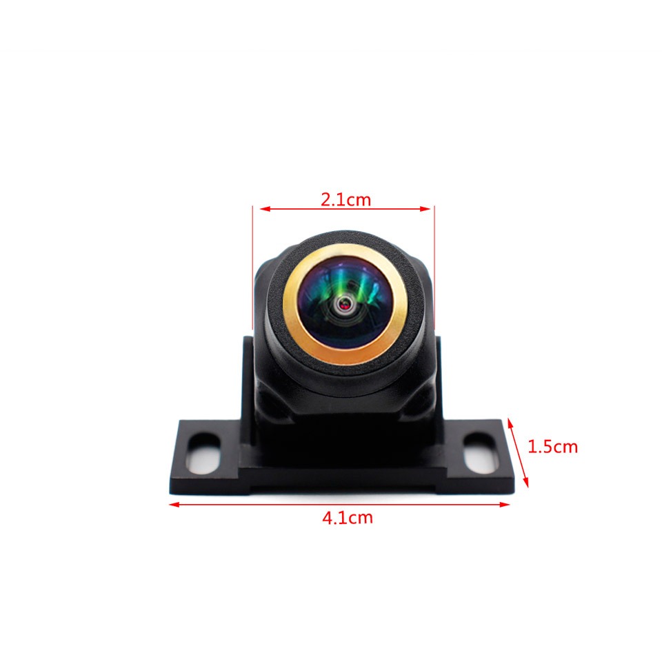 Ahd 1080P Ống Kính Vàng 4K Camera Quan Sát Phía Sau Ô Tô Đa Năng Tầm Nhìn Ban Đêm Dự Phòng Đỗ Xe Ngược Camera Chống Thấm Nước 180 Góc Rộng HD