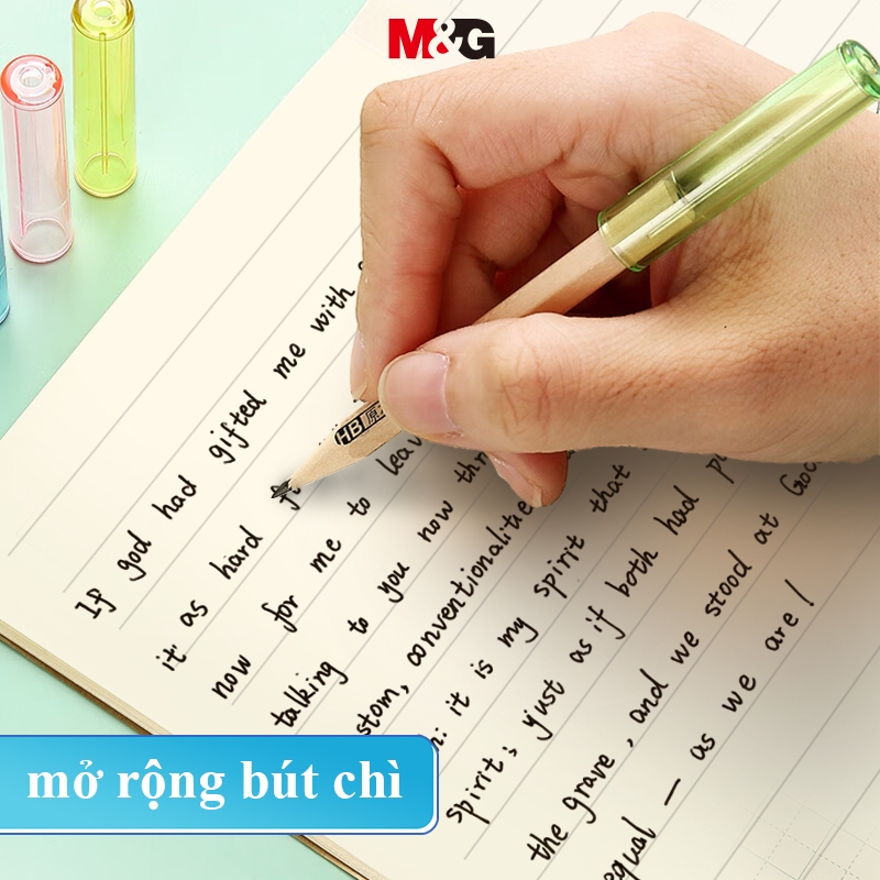 M&G miffy Vỏ Bọc Bảo Vệ Bút Chì Bộ 6 Nắp Bút Chì  Thực Tế