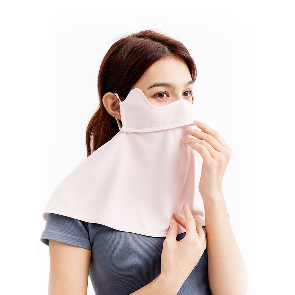 OhSunny Khẩu trang chất vải thoáng khí chống tia UV/chống nắng UPF50+ chất lượng cao cho nữ