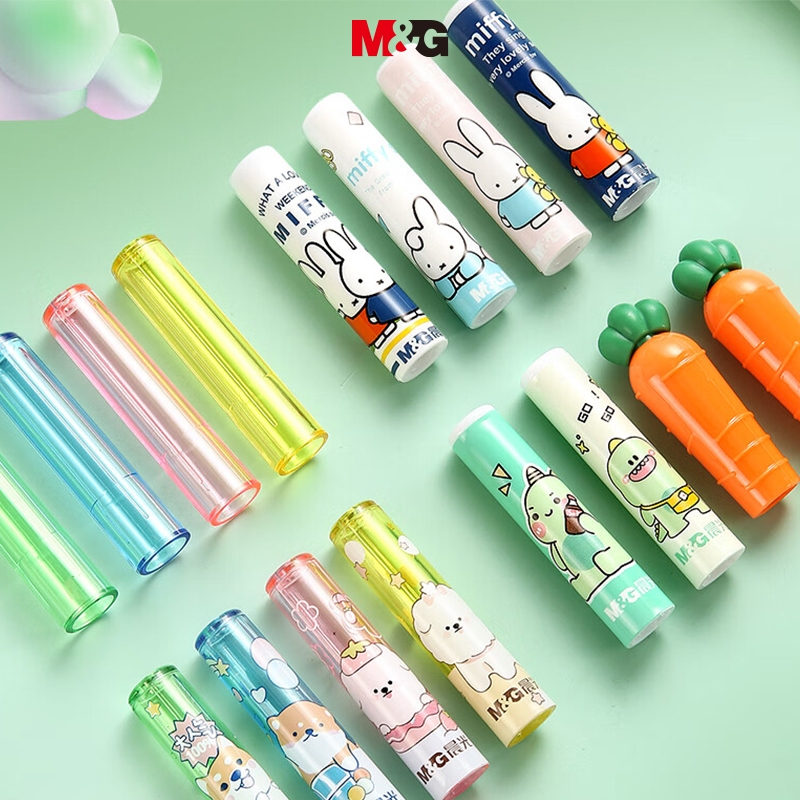 M&G miffy Vỏ Bọc Bảo Vệ Bút Chì Bộ 6 Nắp Bút Chì  Thực Tế