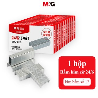 1 Hộp 1000 chiếc kim loại nặng đục lỗ đồ dùng văn phòng