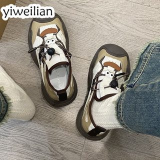 Yiweilian giày nữ giày sneaker nữ b25f0pe38z230921