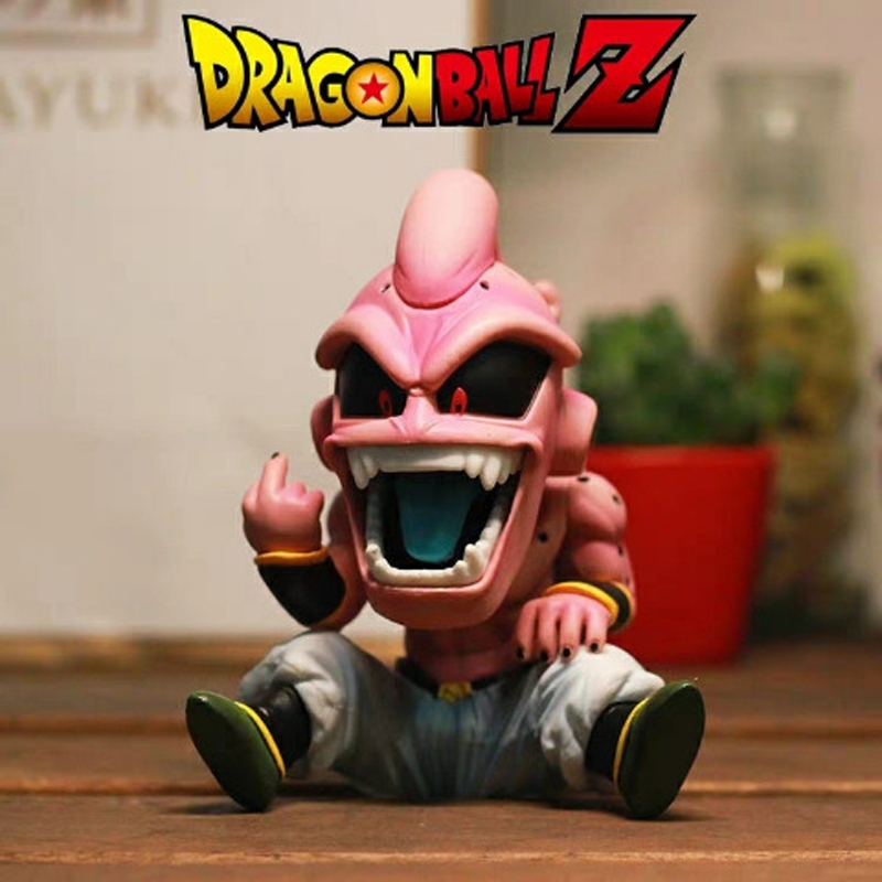 Mô Hình Nhân Vật majin buu cell q version gk Tượng Hoạt Hình dragon ball z 11cm Bằng pvc Để Bàn Trang Trí