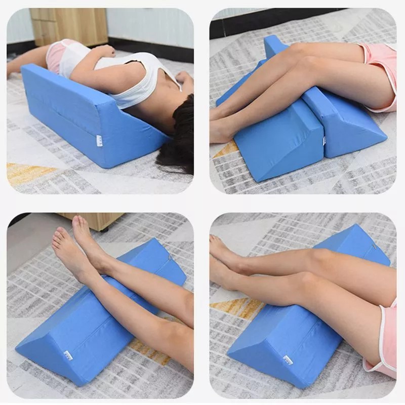 Chân Tam Giác Cho Giấc Ngủ Sau Khi Phẫu Thuật Lưng Gối Xoay Hình Tam Giác Đệm Hình Nêm