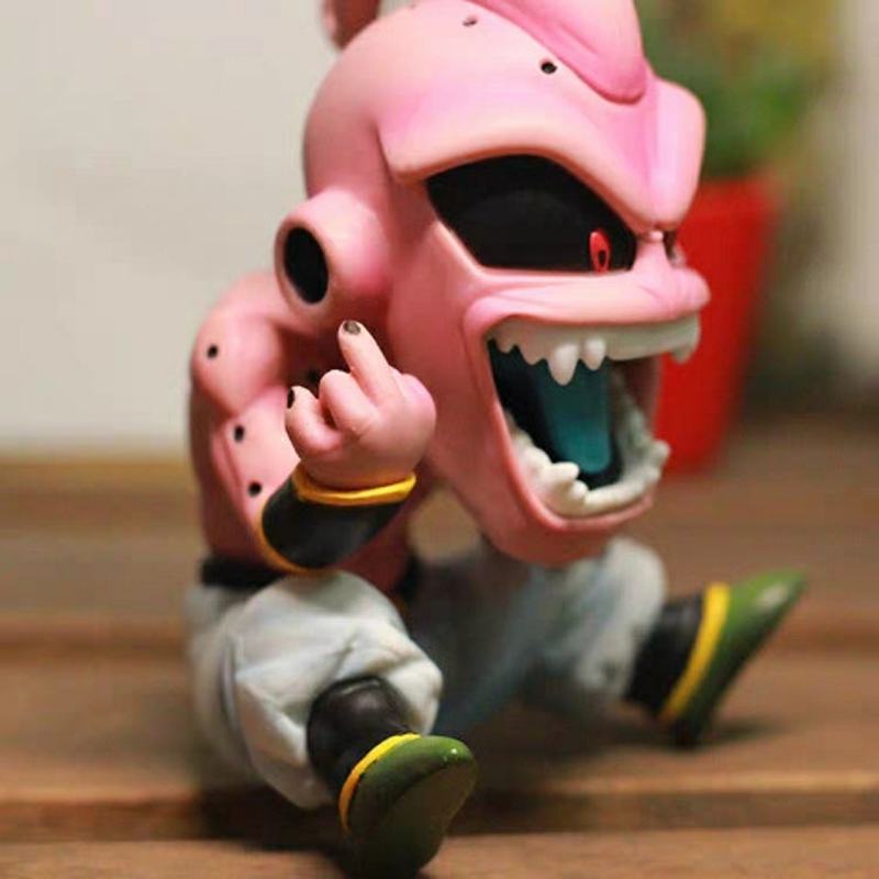 Mô Hình Nhân Vật majin buu cell q version gk Tượng Hoạt Hình dragon ball z 11cm Bằng pvc Để Bàn Trang Trí