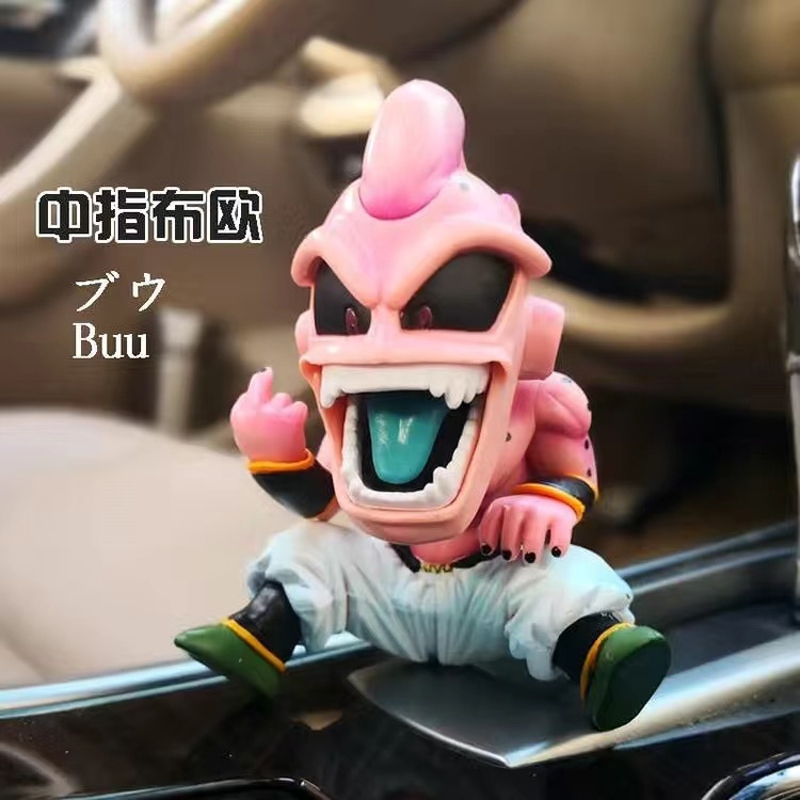 Mô Hình Nhân Vật majin buu cell q version gk Tượng Hoạt Hình dragon ball z 11cm Bằng pvc Để Bàn Trang Trí