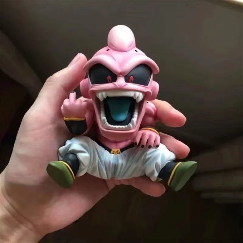Mô Hình Nhân Vật majin buu cell q version gk Tượng Hoạt Hình dragon ball z 11cm Bằng pvc Để Bàn Trang Trí