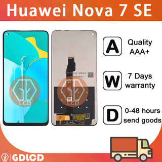 Dành cho Huawei Nova 7 SE Màn hình LCD Thay thế bộ số hóa màn hình cảm ứng